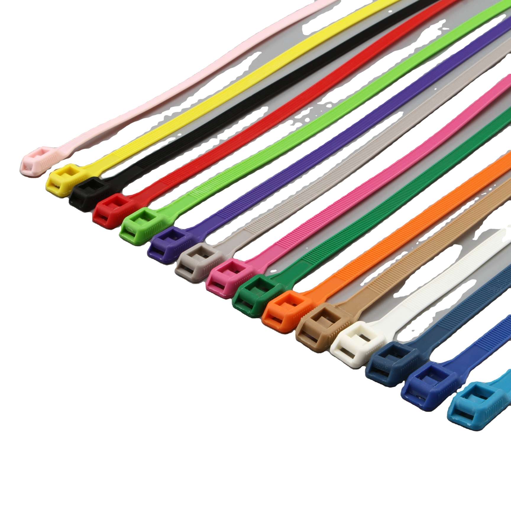 Vaste kop nylon kabelbinding