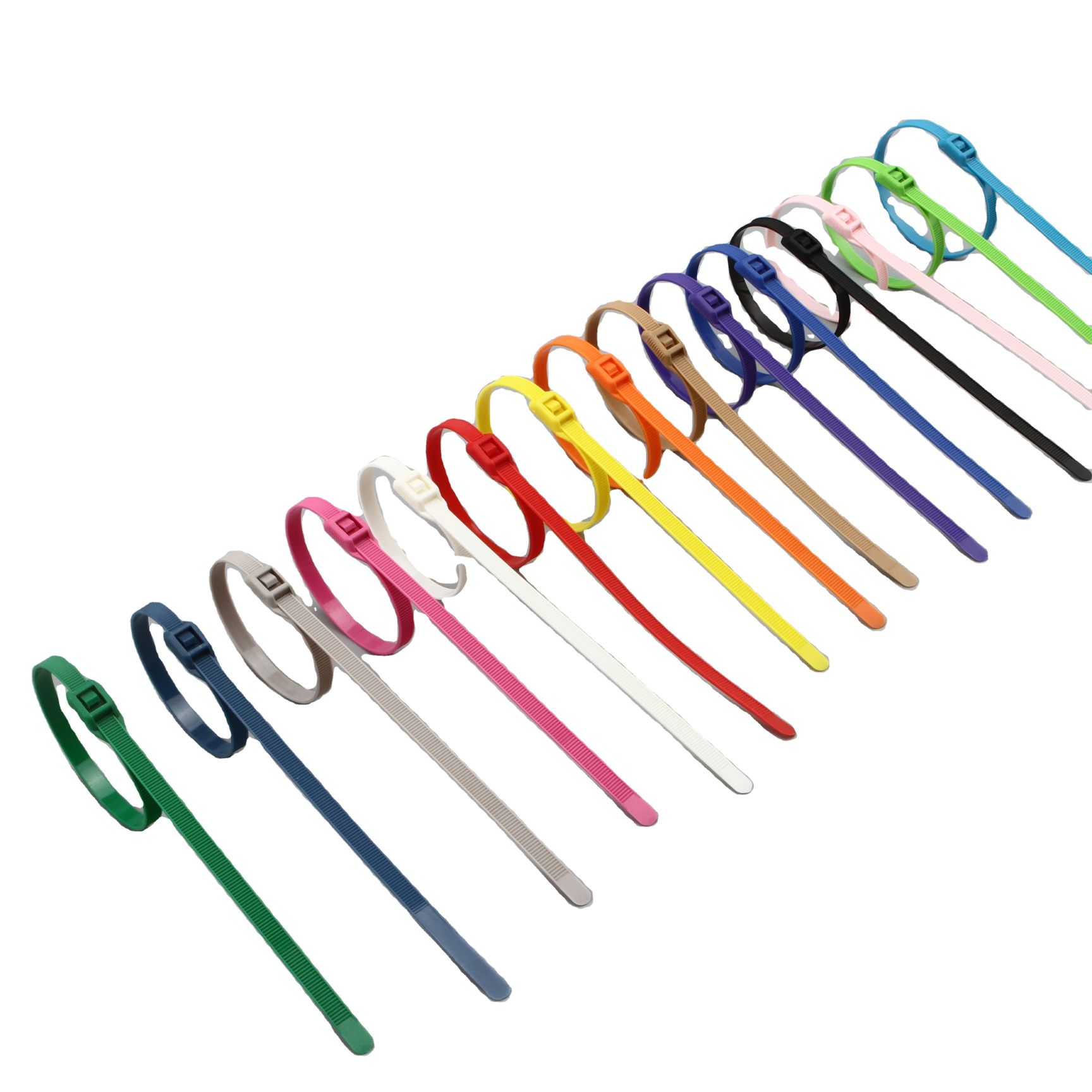 Plastic nylon kabelbinding